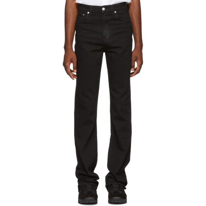 Helmut Lang High-rise Stretch Boot-cut Jeans in Black