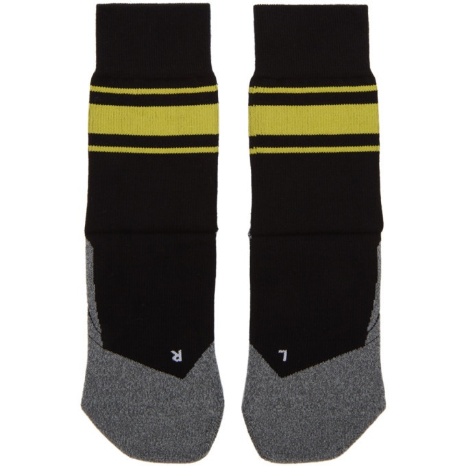 Photo: District Vision Black and Yellow Falke Edition Sindo Socks