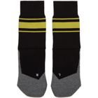 District Vision Black and Yellow Falke Edition Sindo Socks