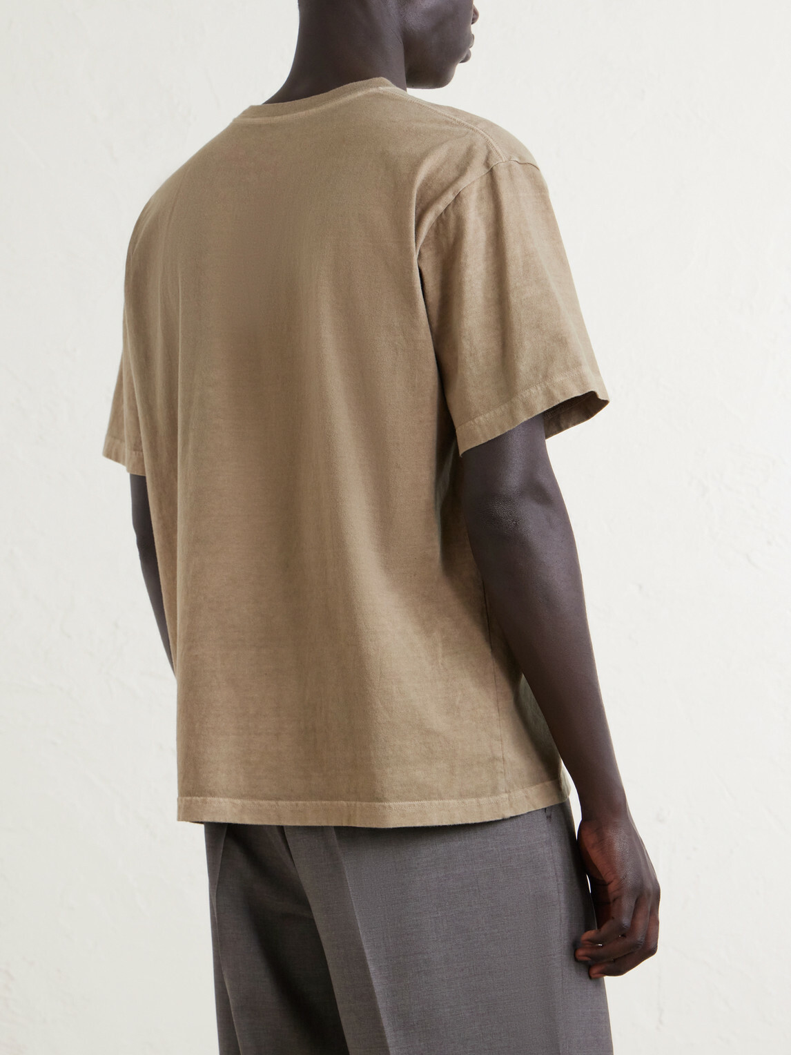 Neighborhood - Printed Cotton-Jersey T-Shirt - Green
