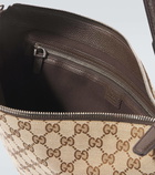 Gucci Gucci B GG Canvas Medium shoulder bag