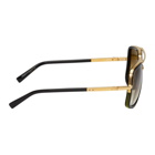 Dita Black and Gold Mach-One Sunglasses