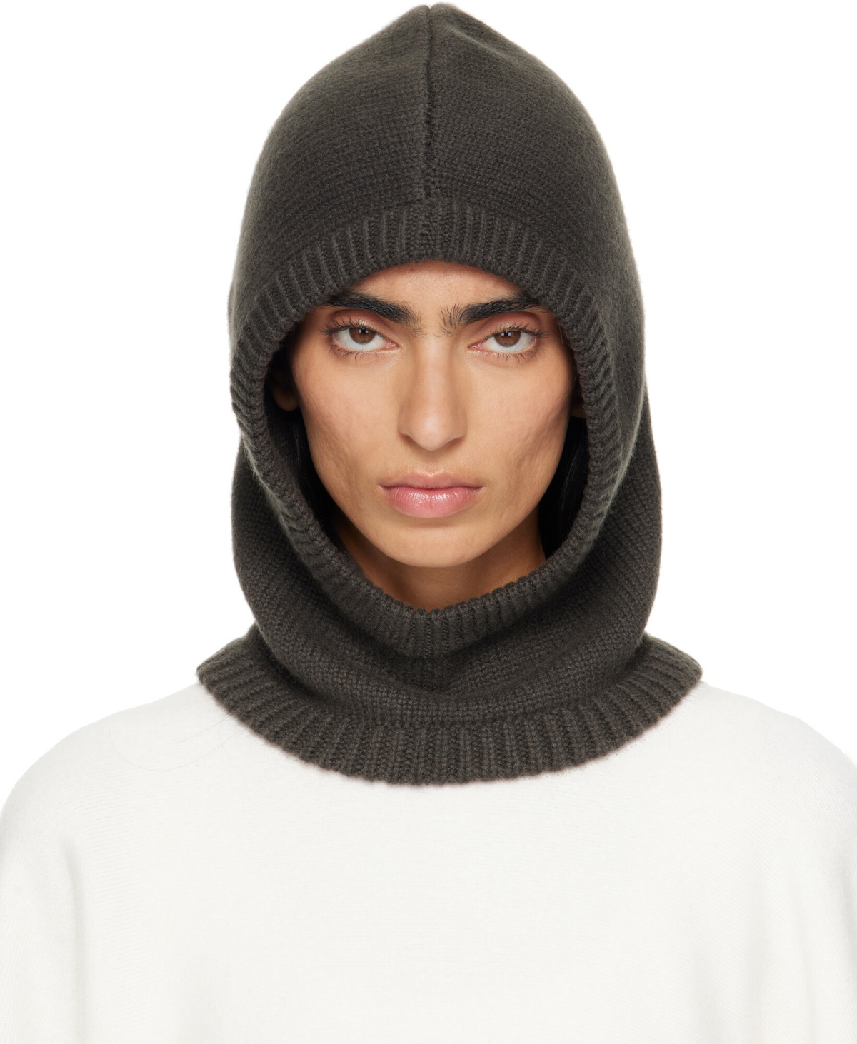 LISA YANG Khaki Astri Balaclava
