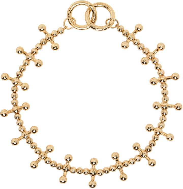 Photo: Lorette Colé Duprat Gold Chromo 1 Necklace