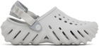 Crocs Off-White Echo Clogs