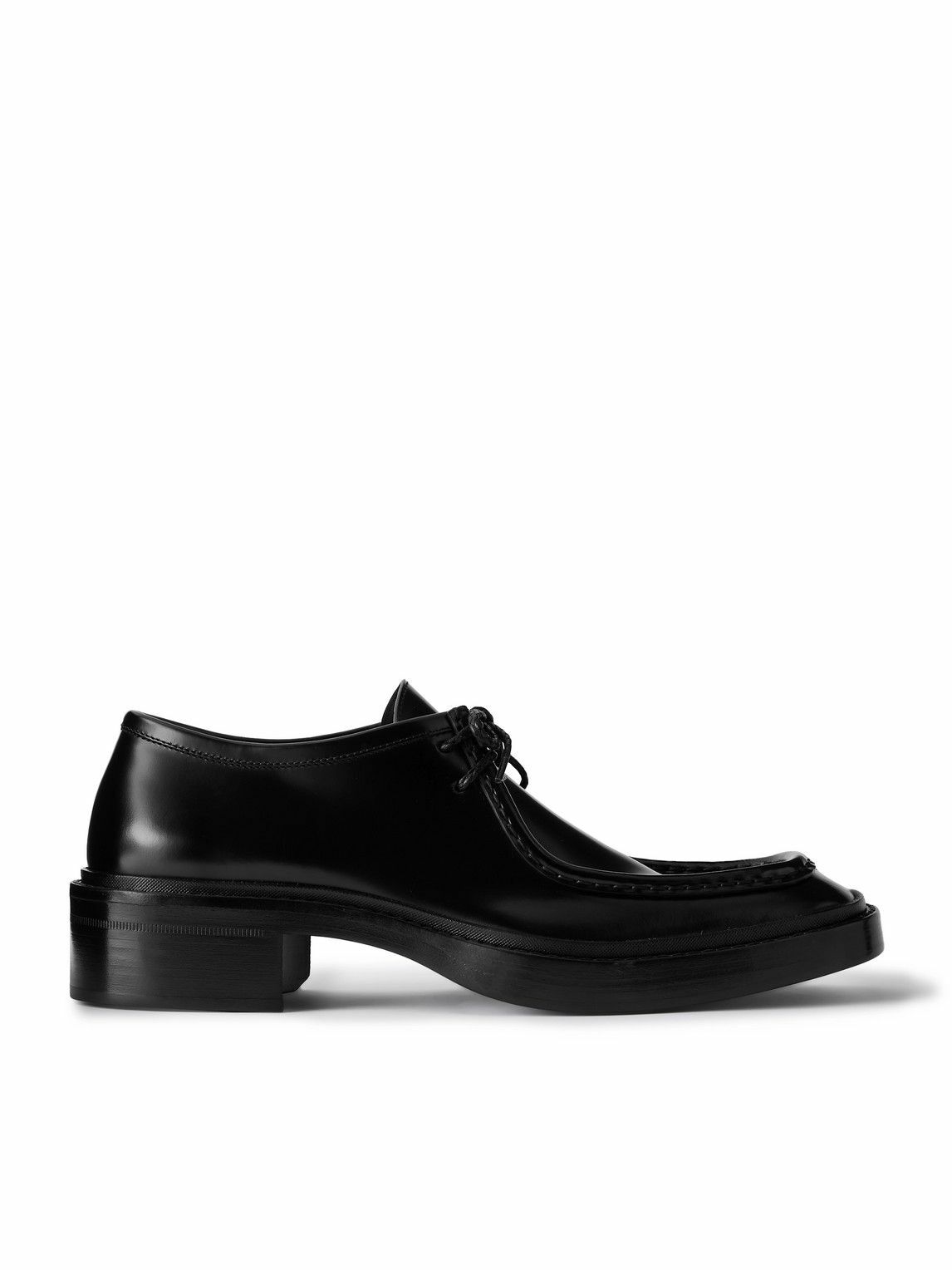 Saint Laurent Gabriel 20 Faille Derby Shoes Black Saint Laurent