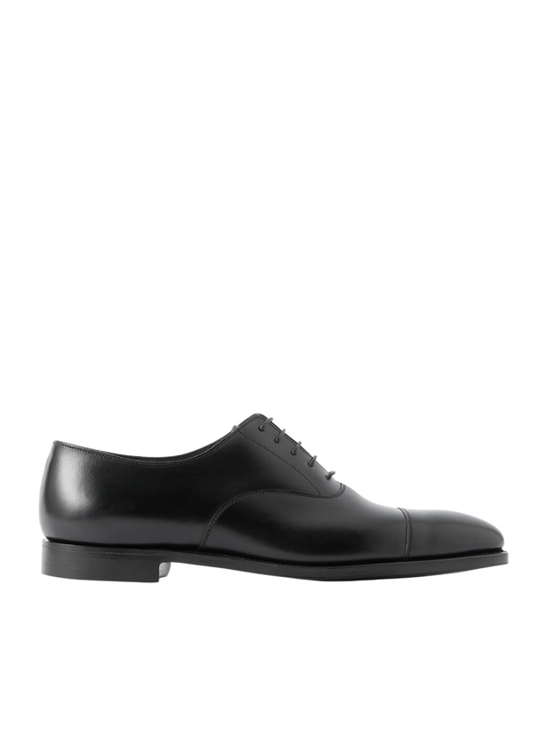 Photo: George Cleverley - Michael Leather Oxford Shoes - Black