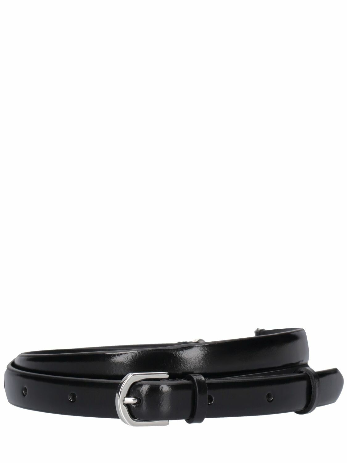 TOTEME - Double Claps Leather Belt Toteme display picture 1