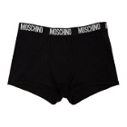 Moschino Black Cotton Boxers