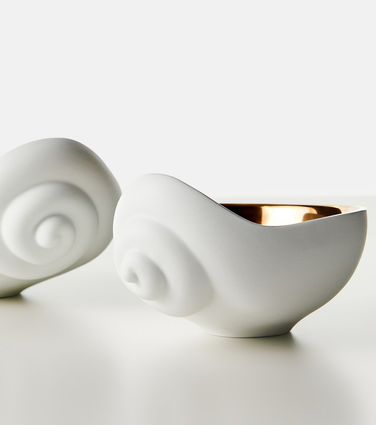 L'Objet x Jessica McCormack Small porcelain and 24kt gold bowl