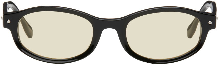 BONNIE CLYDE SSENSE Exclusive Black Roller Coaster Sunglasses