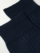 Mr P. - Birdseye Cotton-Blend Socks