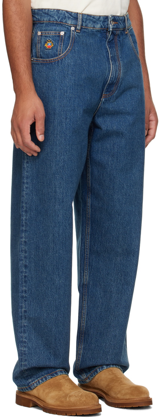 Bally Blue Loose Jeans
