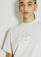 Song for the Mute Logo Print T-Shirt