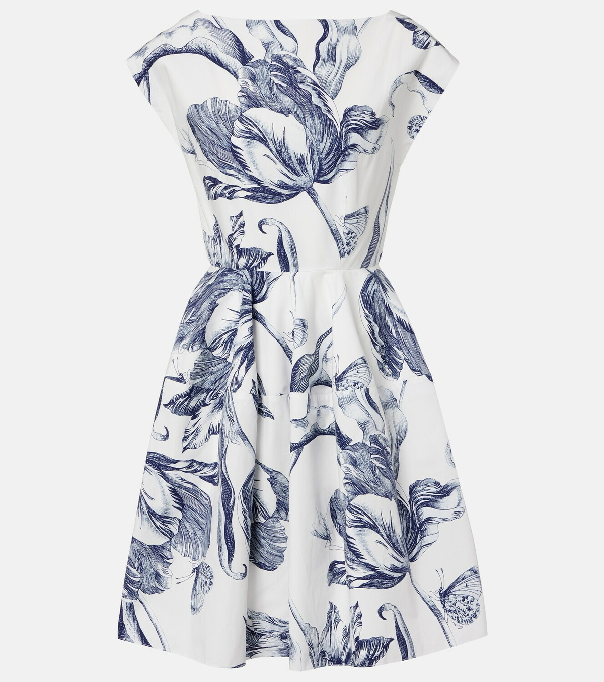 Erdem Floral cotton minidress