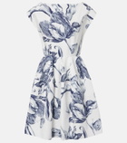 Erdem Floral cotton minidress