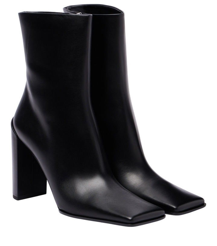 Photo: Alaïa Leather ankle boots
