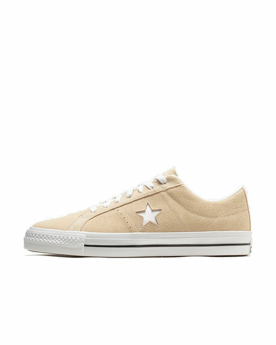 Photo: Converse One Star Pro Classic Suede Beige - Mens - Lowtop