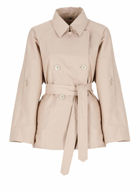 Photo: Fay Short Cotton And Linen Trench Coat