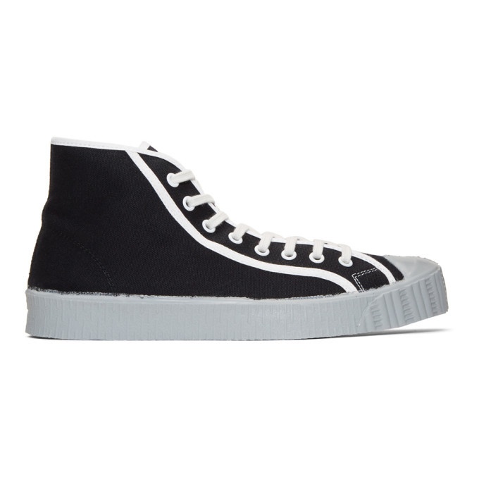 Photo: Spalwart Black Special Mid GS Sneakers