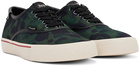 Coach 1941 Green Lace-Up Skate Shoes