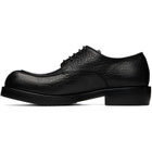 Dries Van Noten Black Leather Derbys