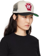 Rhude Beige Triple R Cap