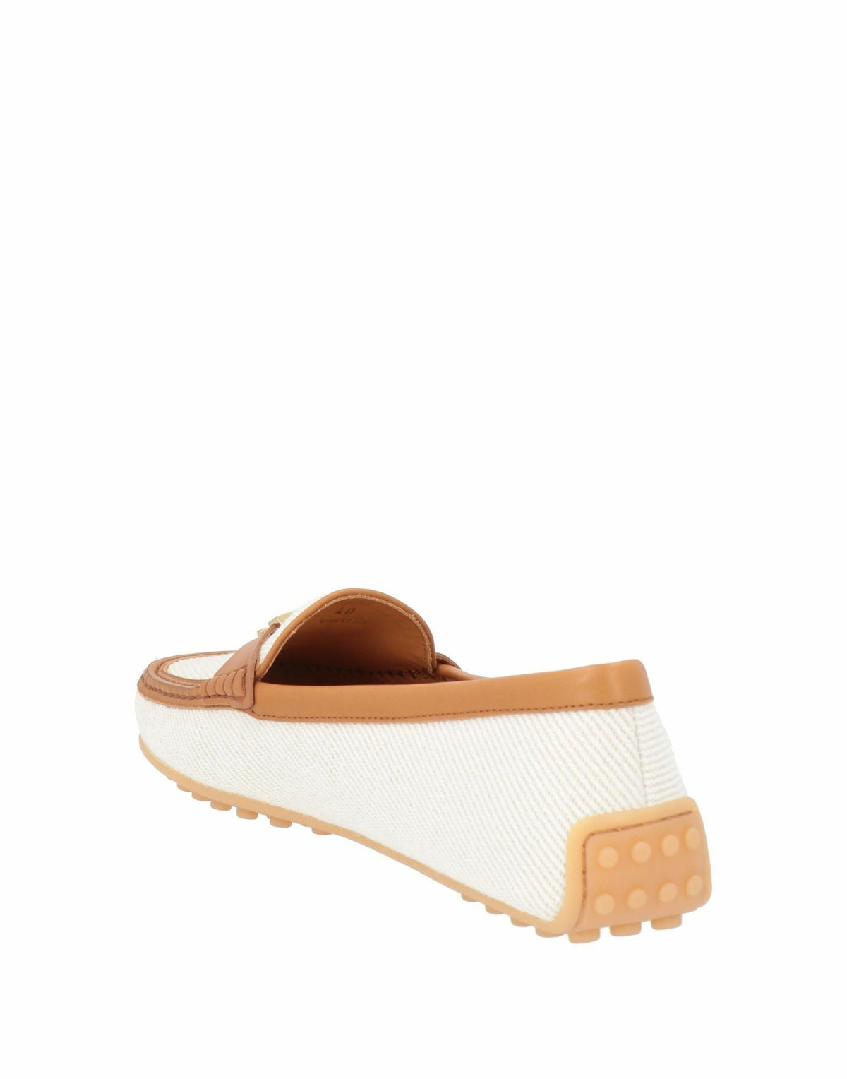 Tod's Womens Loafers Ivory