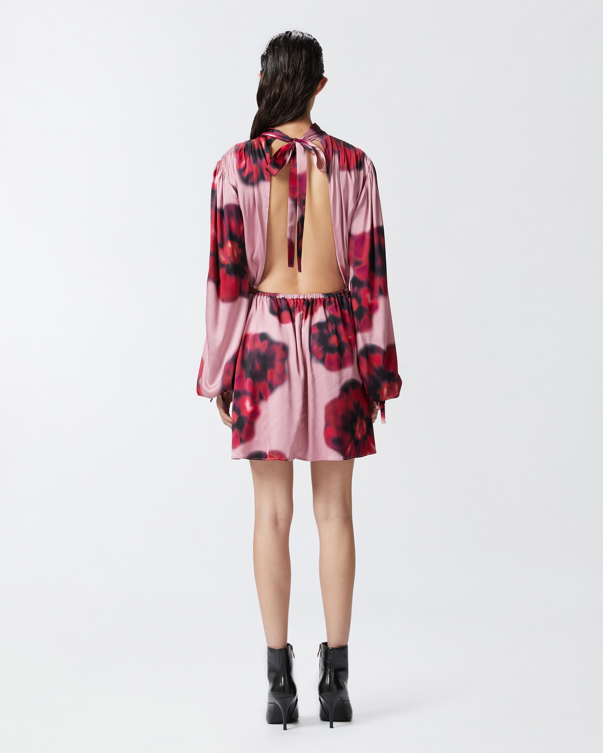 ワンピース PINKO BENNY MINI DRESS WITH BALLOON SKIRT AND WAISTCOAT Mini dress with balloon skirt PINKO → Shop Online