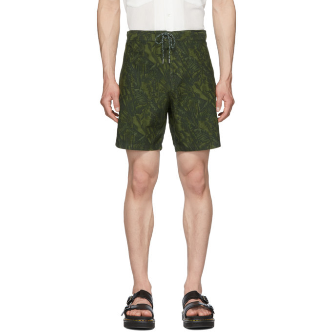 Photo: A.P.C. Green Eli Shorts