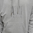 AMI Men's Paris Popover Hoody in HthrGry