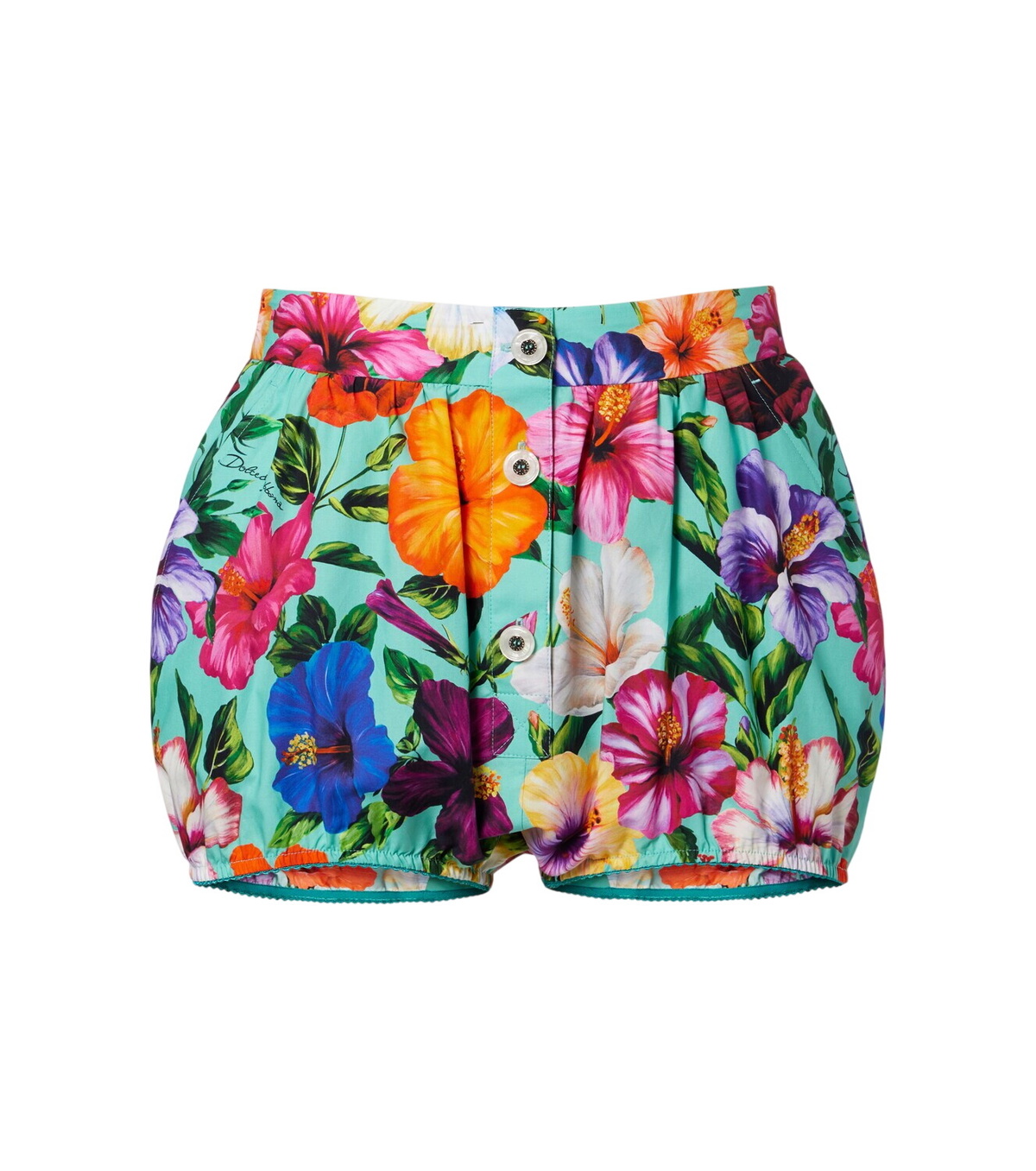 DOLCE&GABBANA フローラル コットン ショートパンツ 36 Dolce&Gabbana Floral cotton shorts Dolce & Gabbana