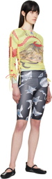 Chopova Lowena Black Workshop Bike Shorts