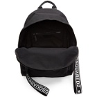 Dsquared2 Black Nylon Backpack
