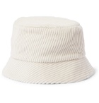 Séfr - Cotton-Corduroy Bucket Hat - White