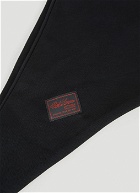 Big Logo Patch Hood Hat in Black