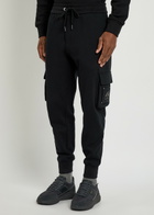 Moose Knuckles Hartsfield Tapered-leg Cotton Cargo Sweatpants Black