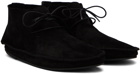 The Row Black Tyler Lace Up Derbys