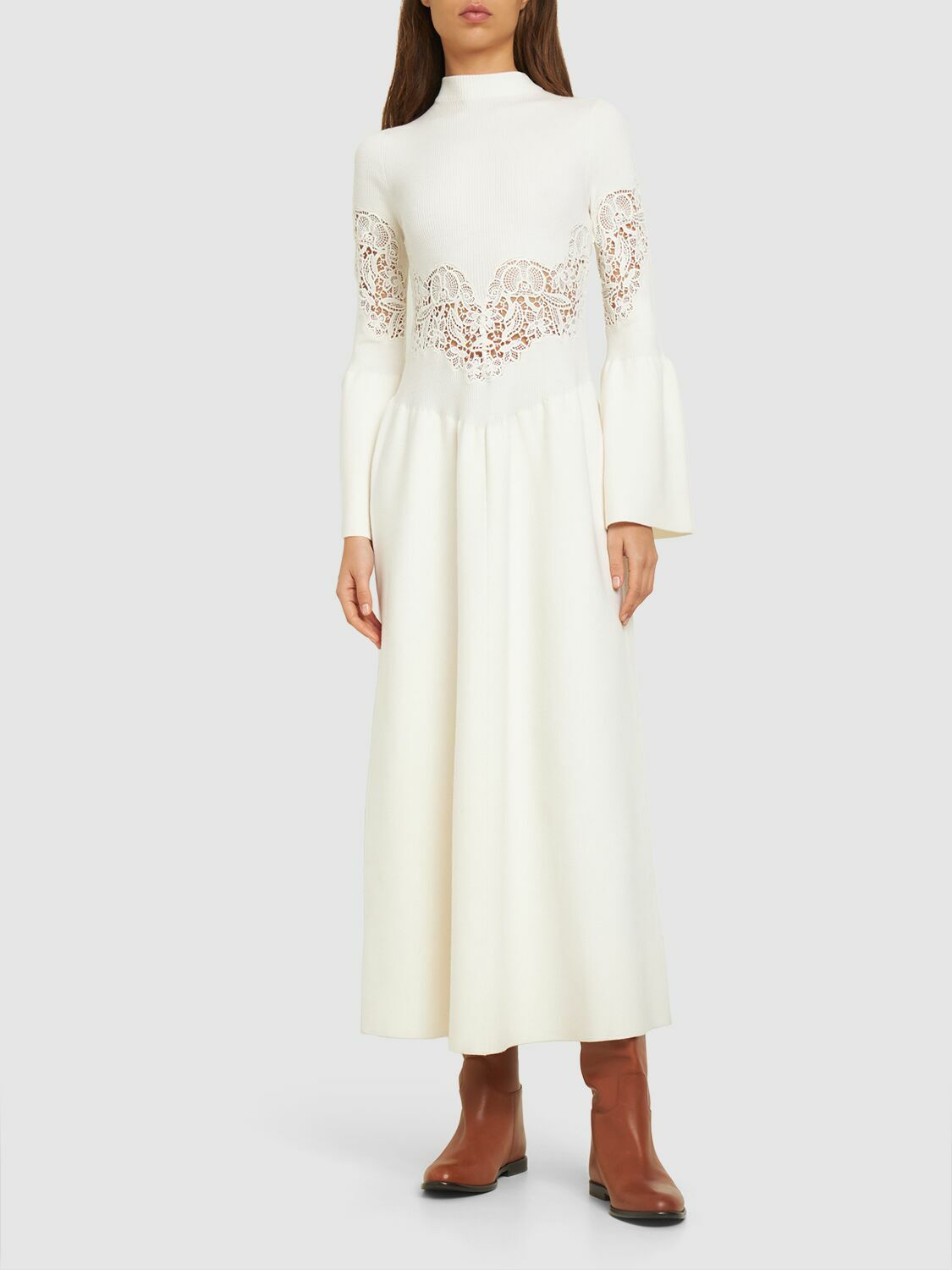 chloe embroidered dress Chloe 3D Flower Dress – Le Petit Kids