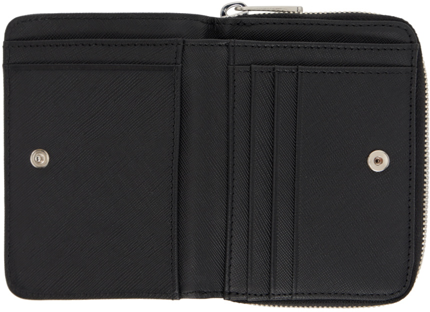 A.P.C. Black Emmanuelle Compact Wallet A.P.C.