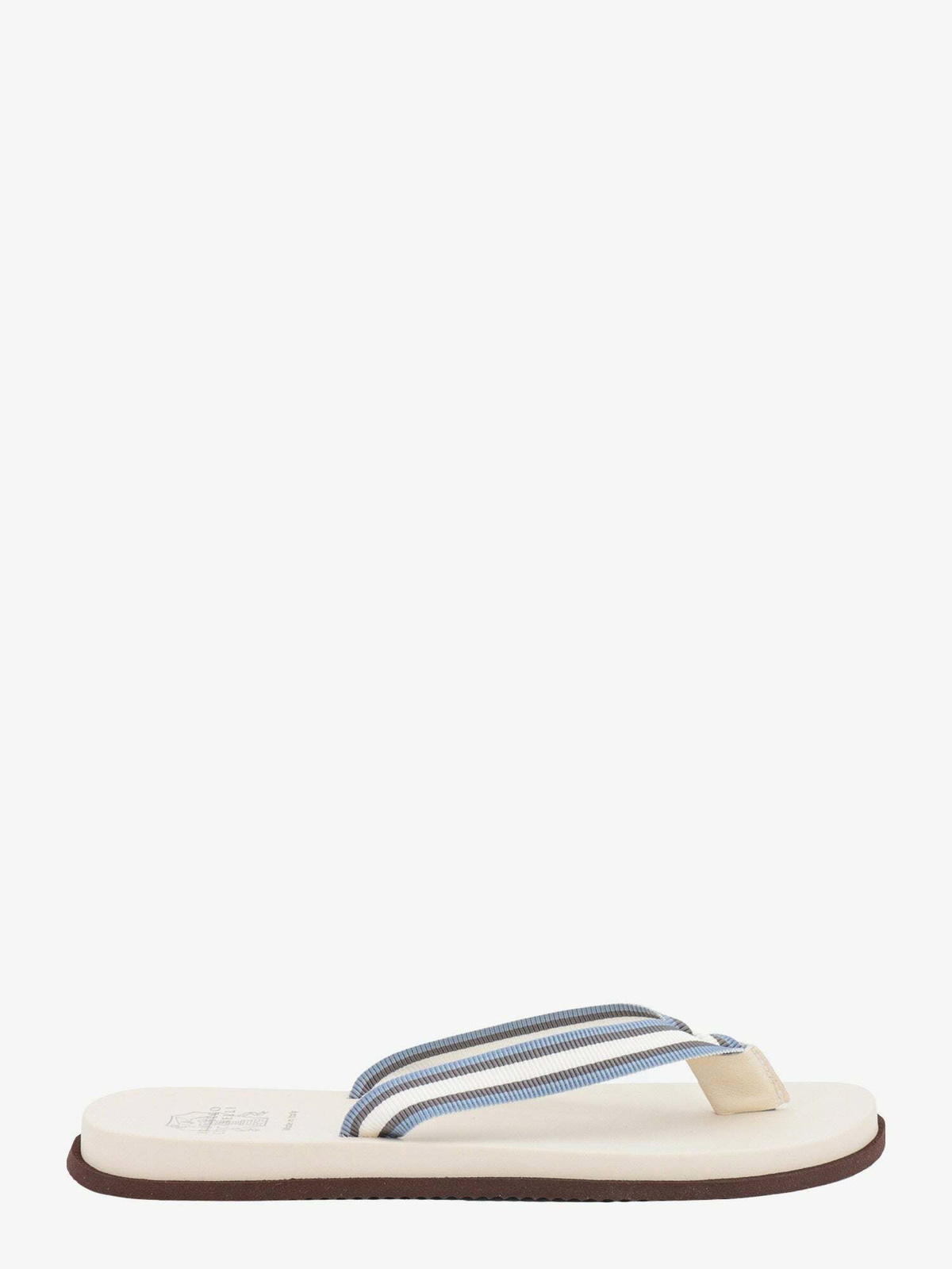 Brunello Cucinelli Flip Flop Beige Mens Brunello Cucinelli