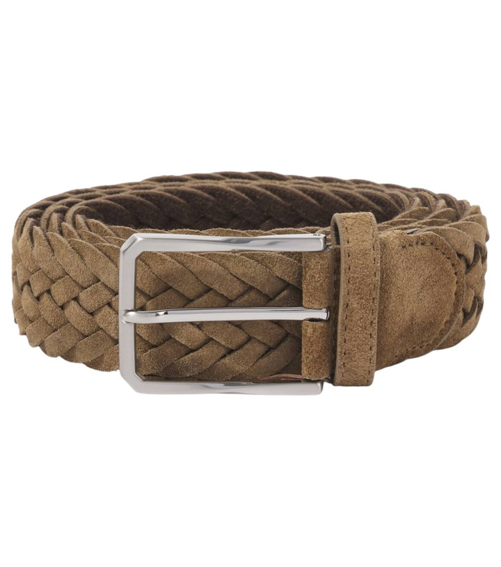 Photo: Canali Braided suede belt
