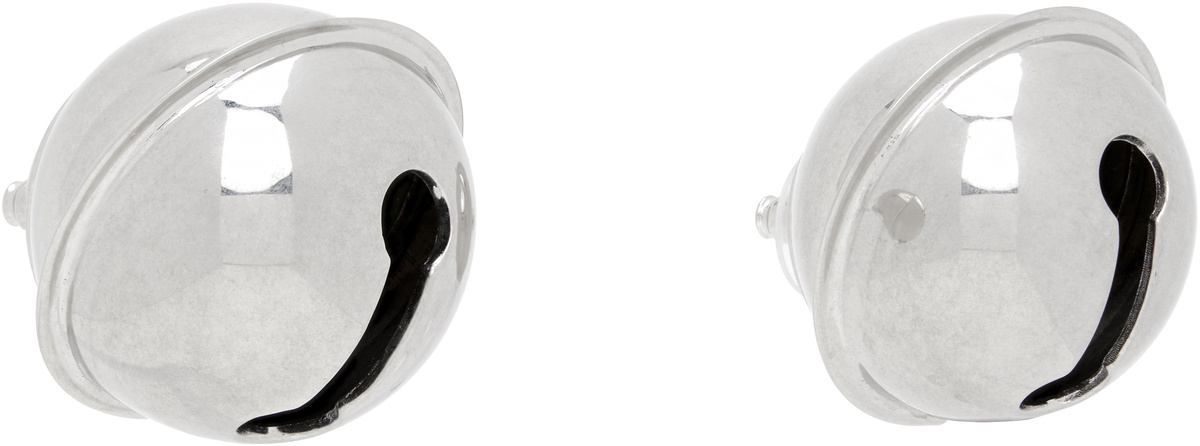 Acne Studios Bell-Shaped Metal Earrings