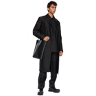 Jil Sander Black Tailored Coat