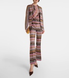 Missoni Zig Zag lamé blazer