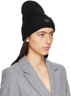 rag & bone Black Addison Beanie