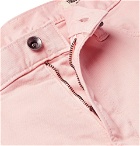 Todd Snyder - Slim-Fit Garment-Dyed Stretch Cotton-Blend Trousers - Pink