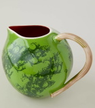 Bordallo Pinheiro Melancia ceramic pitcher