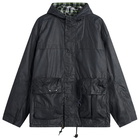 Barbour Men's Heritage+ Modified Durham Wax Jacket in Navy