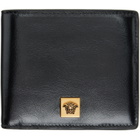 Versace Black Severine Leather Bifold Wallet